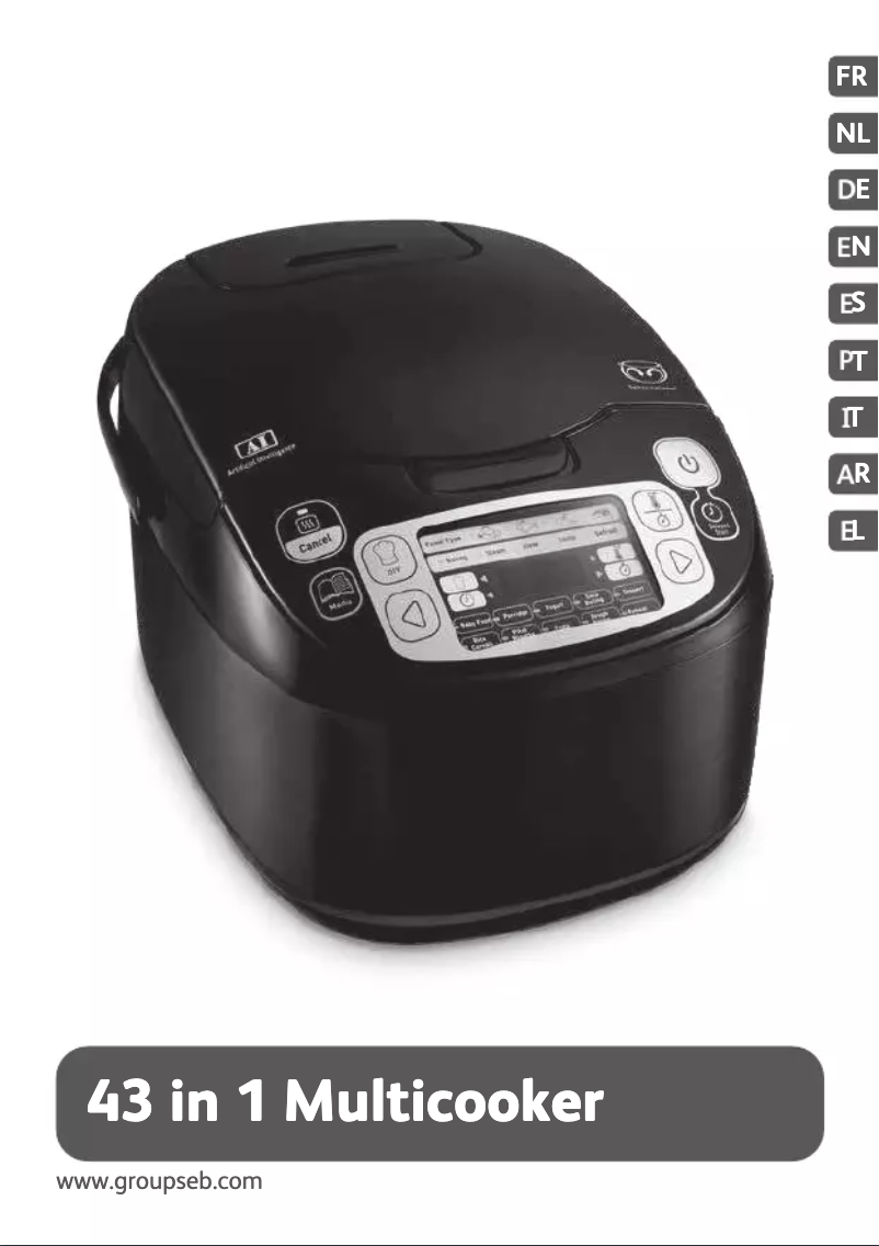 Page 1 of the manual Instructions / Assembly Moulinex MK815800