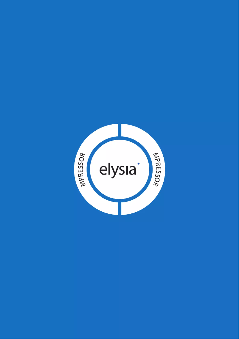 Página 1 del manual Manual de usuario Elysia Mpressor