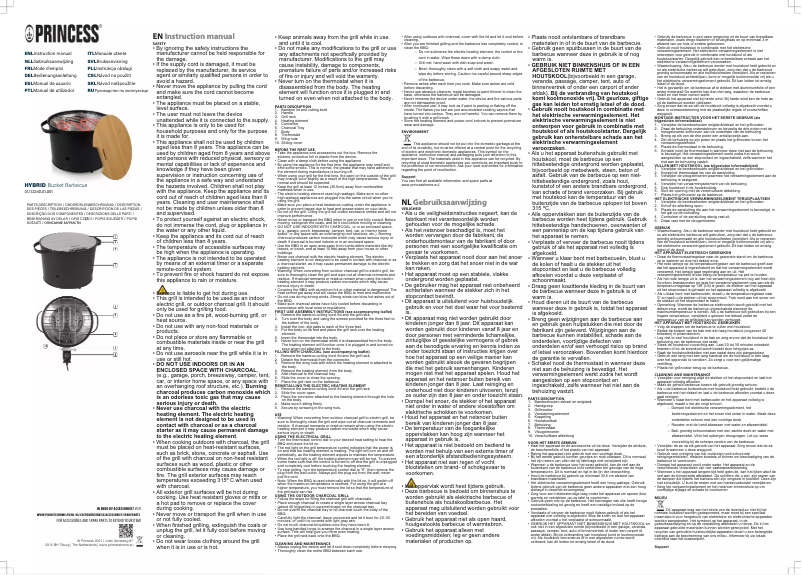 Page 1 de la notice Manuel utilisateur Princess Hybrid 446673