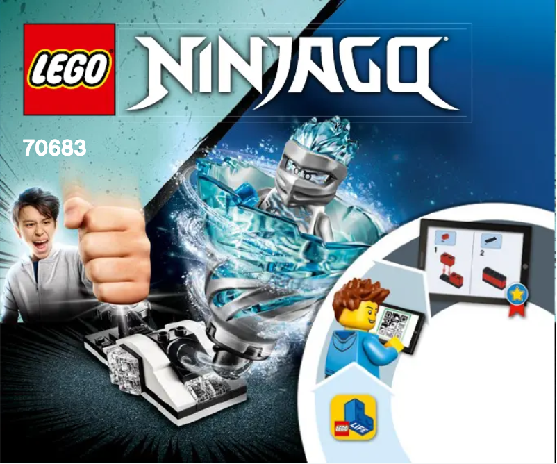 Página 1 del manual Manual de usuario Lego Ninjago 70683