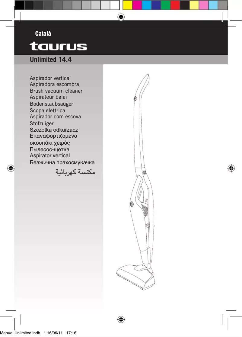 Page 1 de la notice Manuel utilisateur Taurus Unlimited 14.4