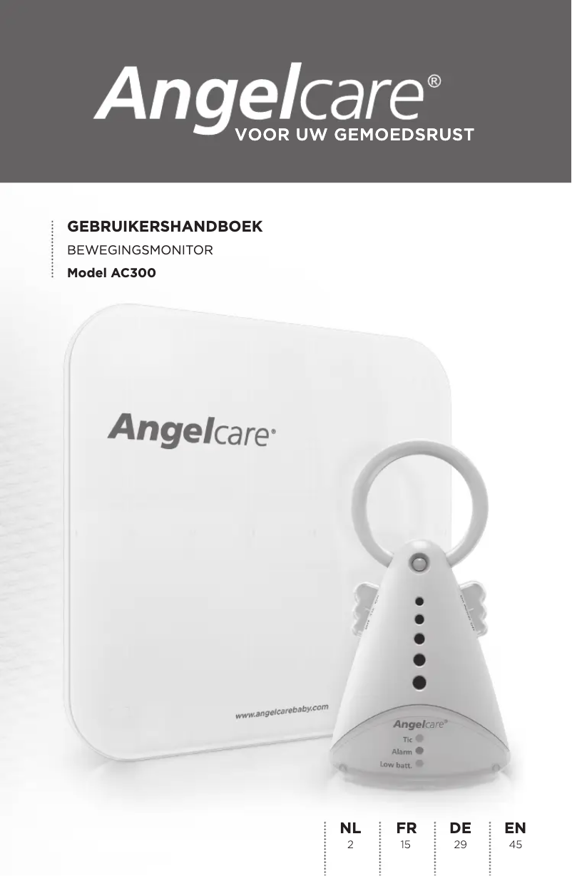 Página 1 del manual Manual de usuario Angelcare AC300