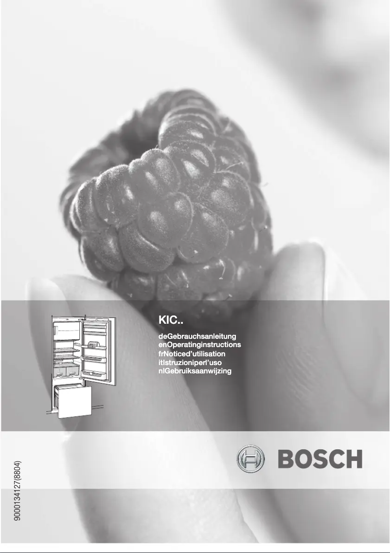 Page 1 de la notice Manuel utilisateur Bosch KIC38A40