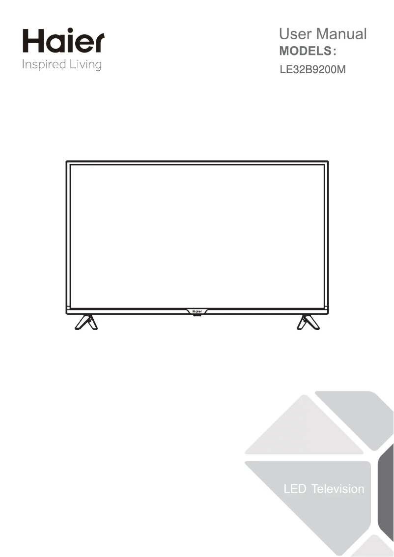 Página 1 del manual Manual de usuario Haier LE43B9200M