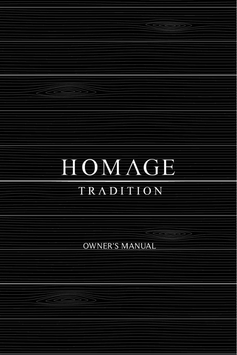 Página 1 del manual Manual de usuario Sonus Faber VOX Tradition