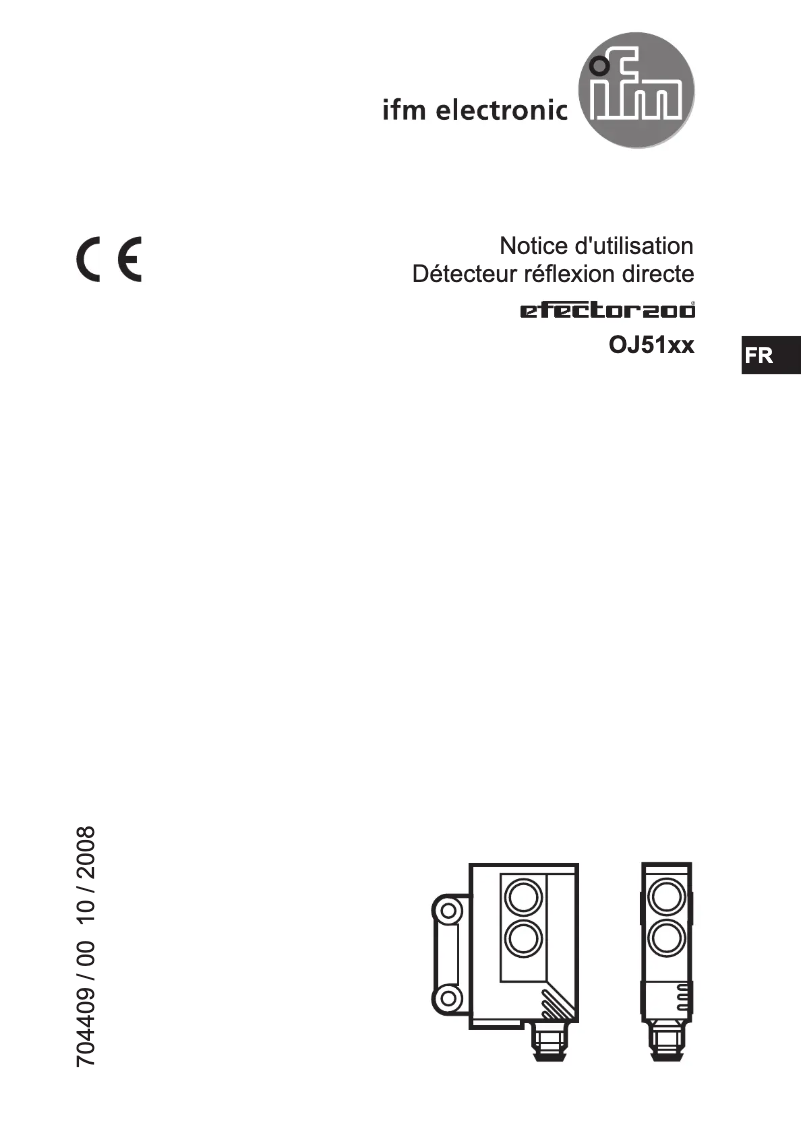 Página 1 del manual Manual de usuario IFM OJ5122