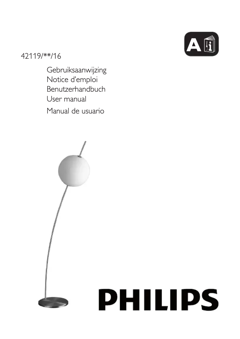 Página 1 del manual Manual de usuario Philips myLiving 42119/17/16