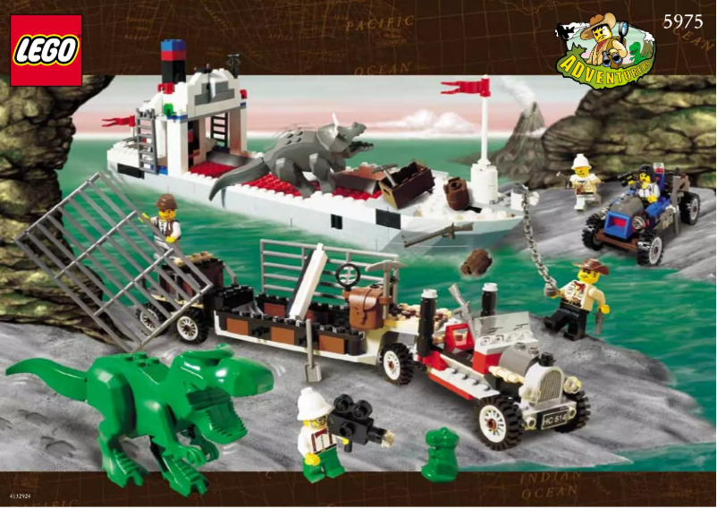 Page 1 de la notice Manuel utilisateur Lego Adventurers 5975