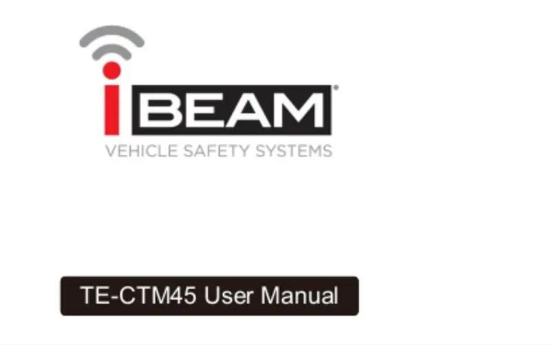 Page 1 de la notice Manuel utilisateur iBEAM TE-CTM45