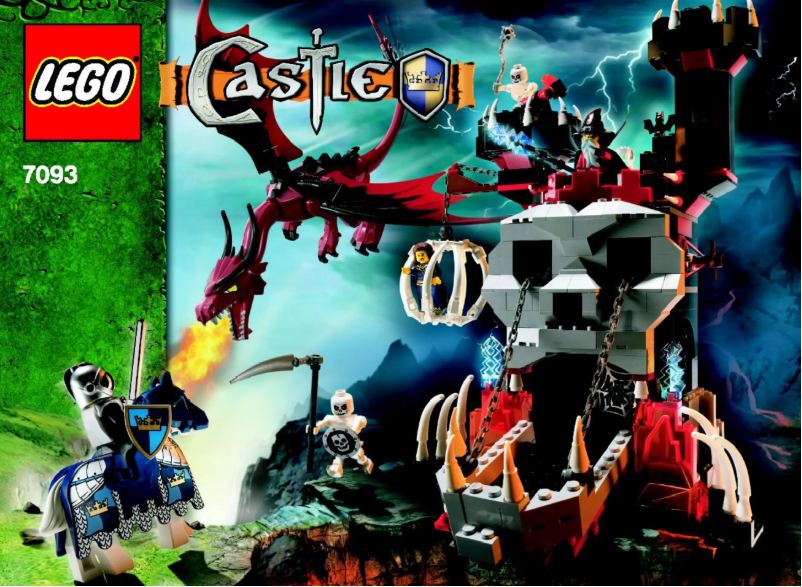 Page 1 de la notice Manuel utilisateur Lego Castle 7093