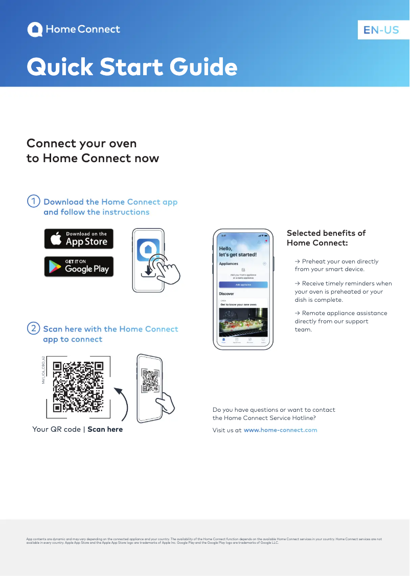 Page 1 of the manual Quick Start Guide Bosch HBE5453UC