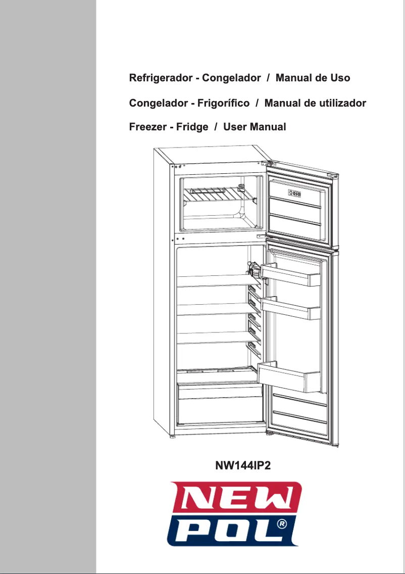 Page 1 of the manual User Manual New Pol NW144IP2