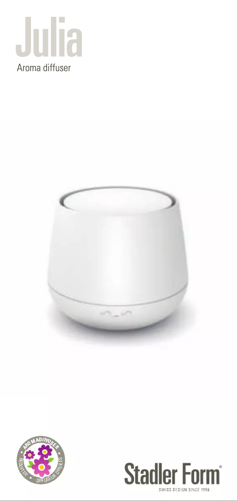 Page 1 de la notice Manuel utilisateur Stadler Form Julia