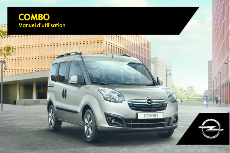 Page 1 de la notice Manuel utilisateur Opel Combo (2017)