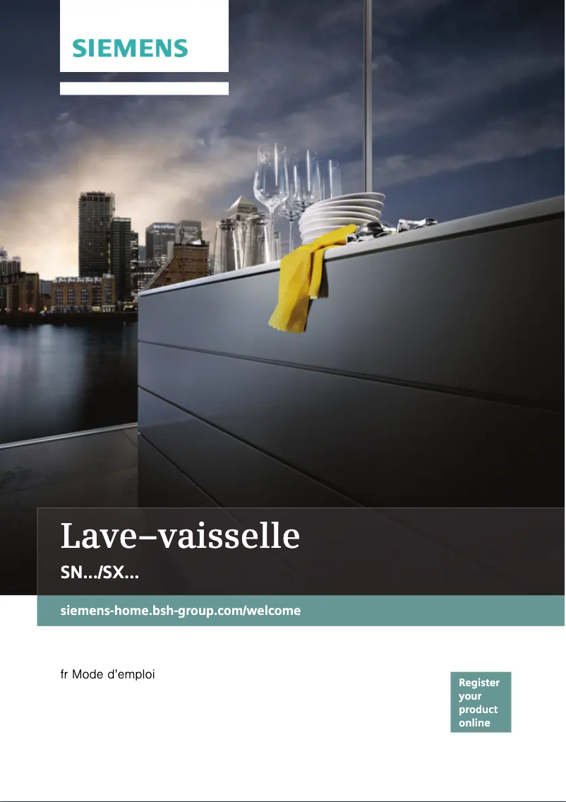 Page 1 de la notice Manuel utilisateur Siemens iQ700 SN778D16TE