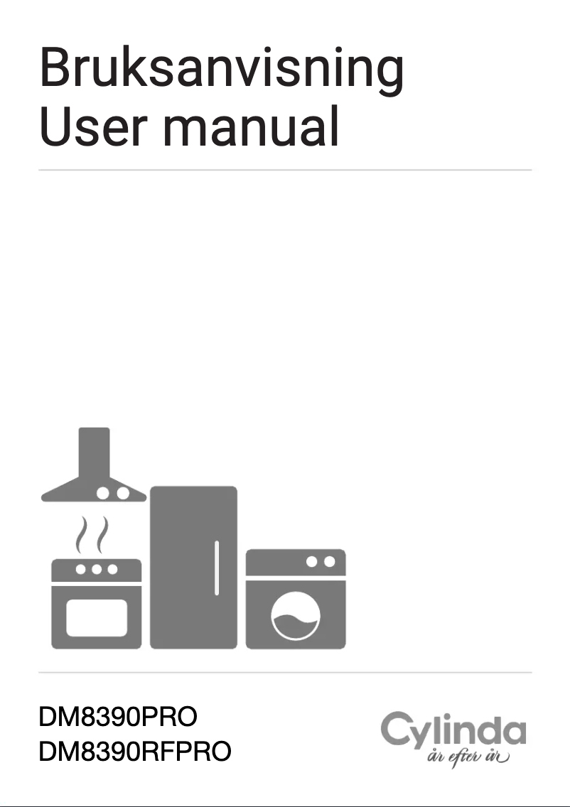 Page 1 of the manual User Manual Cylinda DM8390PRO