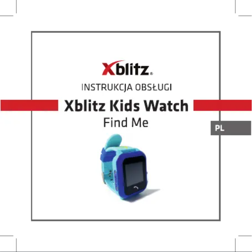 Page 1 de la notice Manuel utilisateur Xblitz Find Me