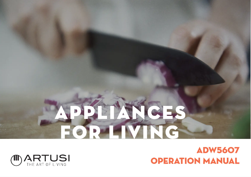 Page 1 of the manual User Manual Artusi ADW5607X