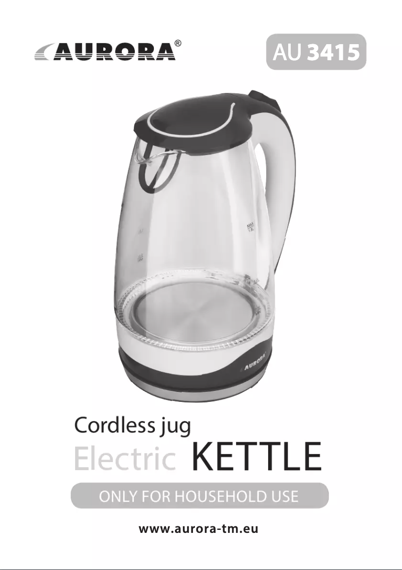 Page 1 de la notice Manuel utilisateur Aurora AU3415