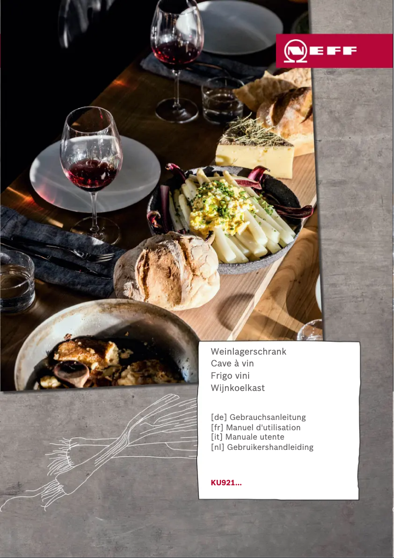 Página 1 del manual Manual de usuario Neff KU9213HG0