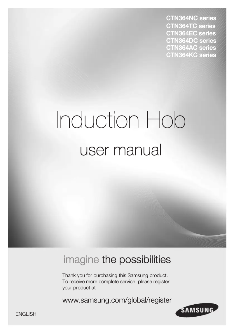 Página 1 del manual Manual de usuario Samsung CTN364NC01