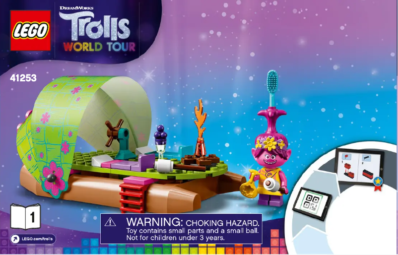 Page 1 of the manual User Manual Lego Trolls 41253
