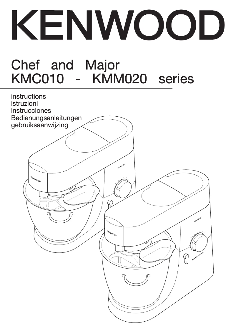 Page 1 of the manual User Manual Kenwood KMM021