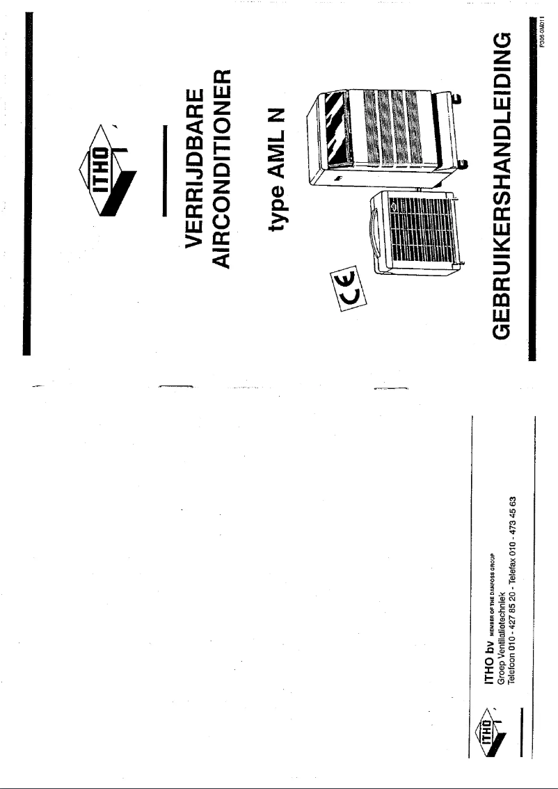 Page 1 de la notice Manuel utilisateur Itho AML 325N