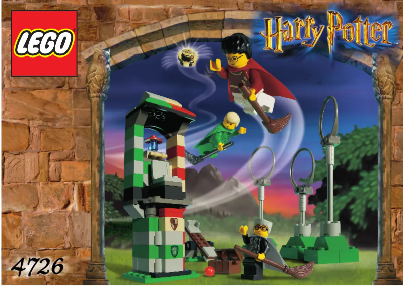 Page 1 de la notice Manuel utilisateur Lego Quidditch (TM) Practice