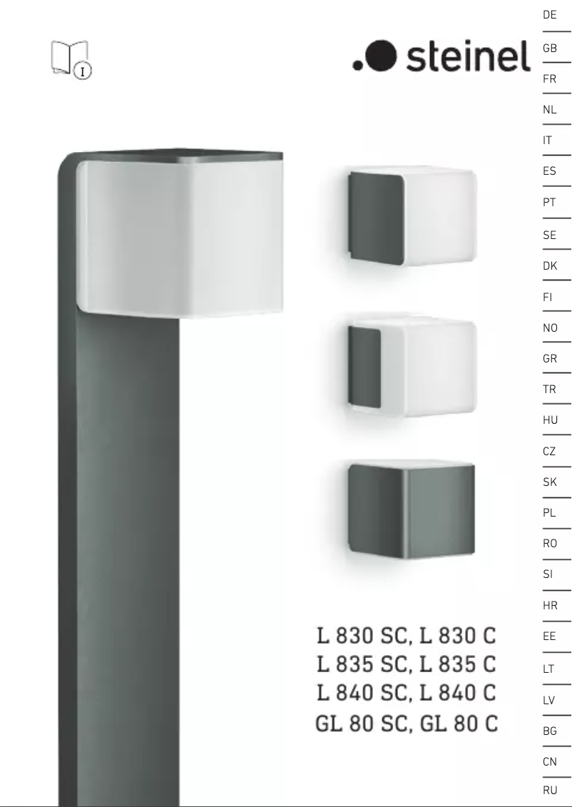 Página 1 del manual Manual de usuario Steinel L 840 SC