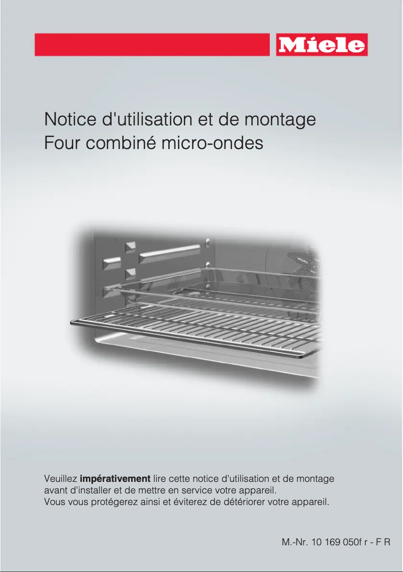 Page 1 de la notice Manuel utilisateur Miele H6400BM