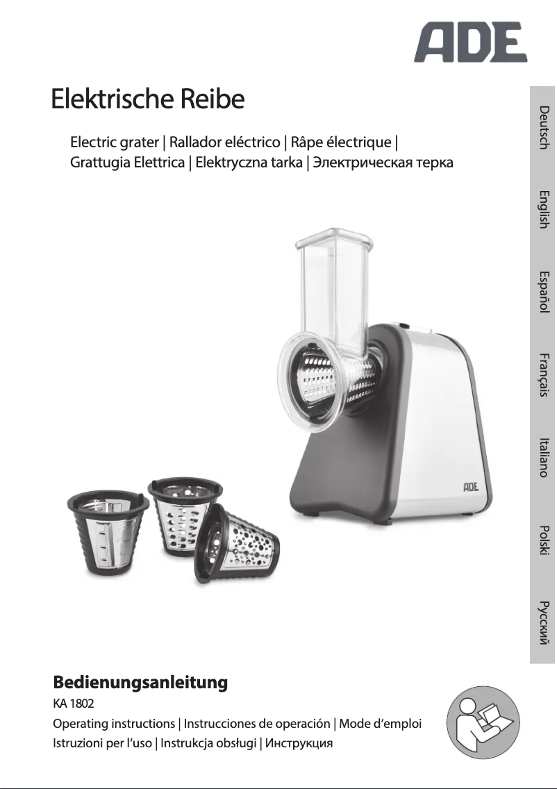 Page 1 de la notice Manuel utilisateur ADE KA 1802