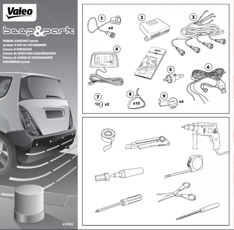 Página 1 del manual Manual de usuario Valeo Beep & Park