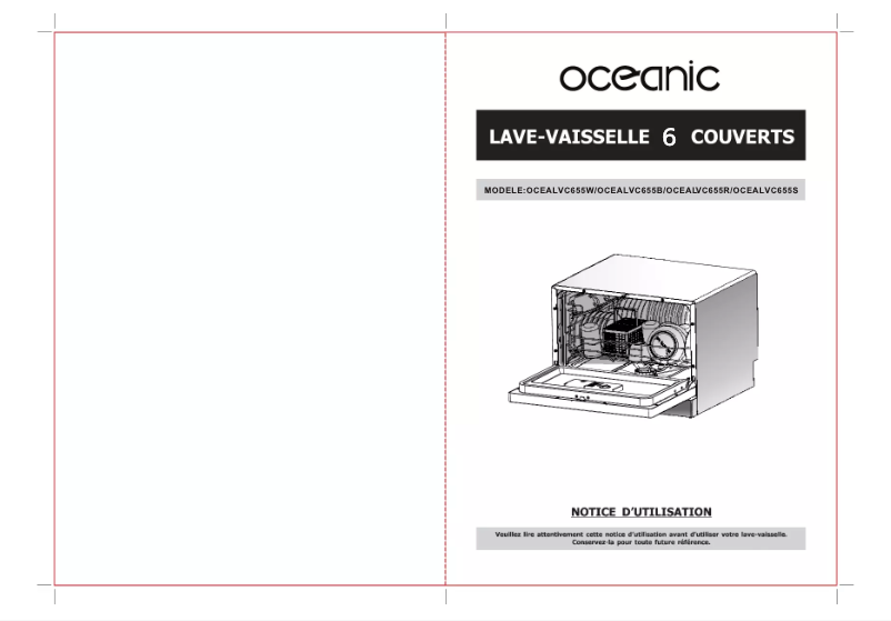 Página 1 del manual Manual de usuario Oceanic OCEALVC655B