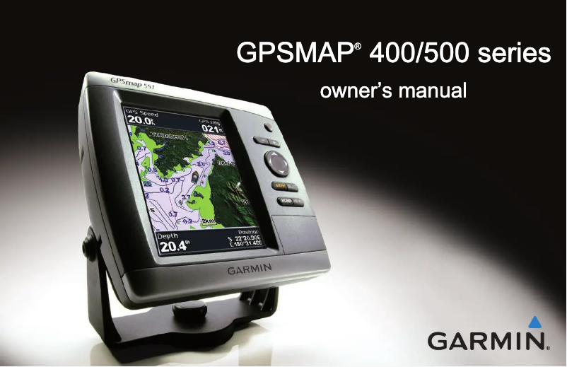 Page 1 de la notice Manuel utilisateur Garmin GPSMAP 450s