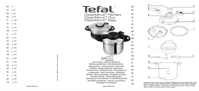 Página 1 del manual Manual de usuario Tefal ClipsoMinut P4620666