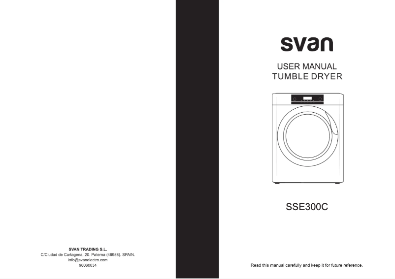 Page 1 de la notice Manuel utilisateur SVAN SSE300C