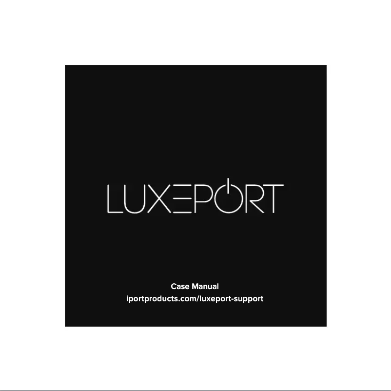 Página 1 del manual Manual de usuario iPort 71012