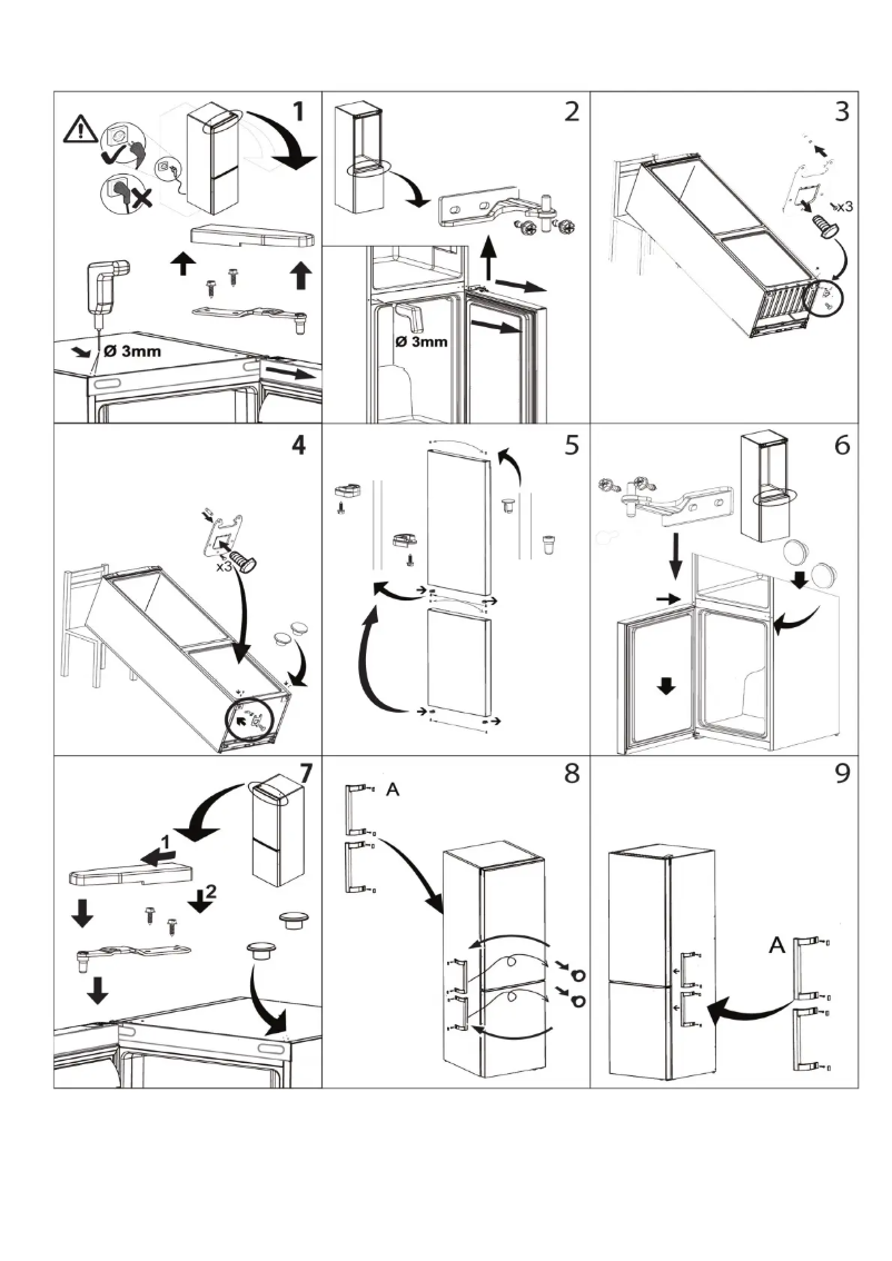 Página 1 del manual Instrucciones de seguridad Hotpoint HAFC8 TA33SX O3