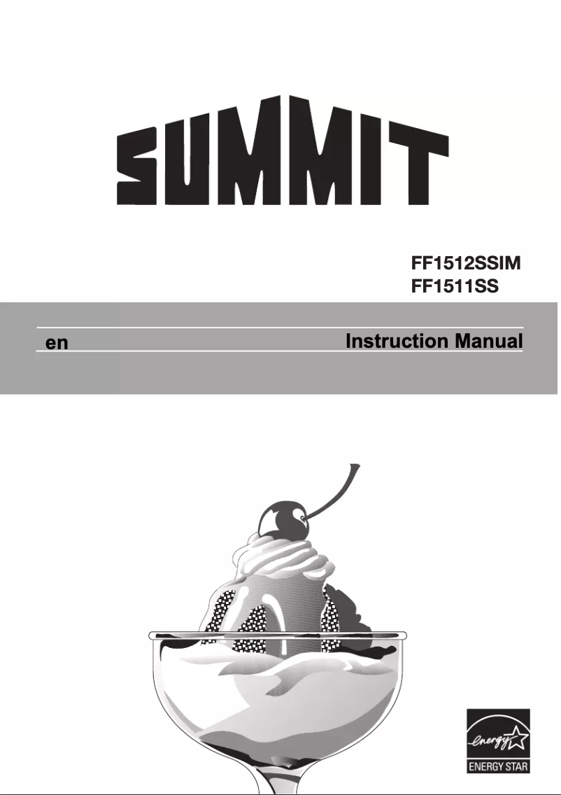 Page 1 de la notice Guide d'installation Summit FF1511