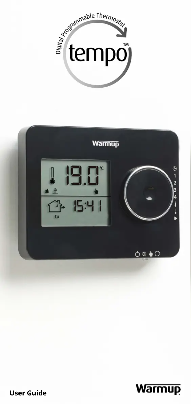 Page 1 de la notice Manuel utilisateur Warmup Tempo