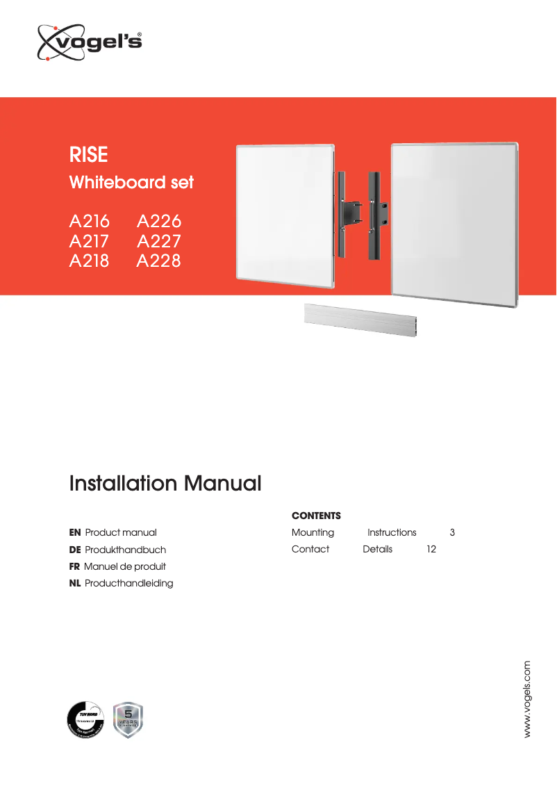 Page 1 de la notice Manuel utilisateur Optoma RISE A226