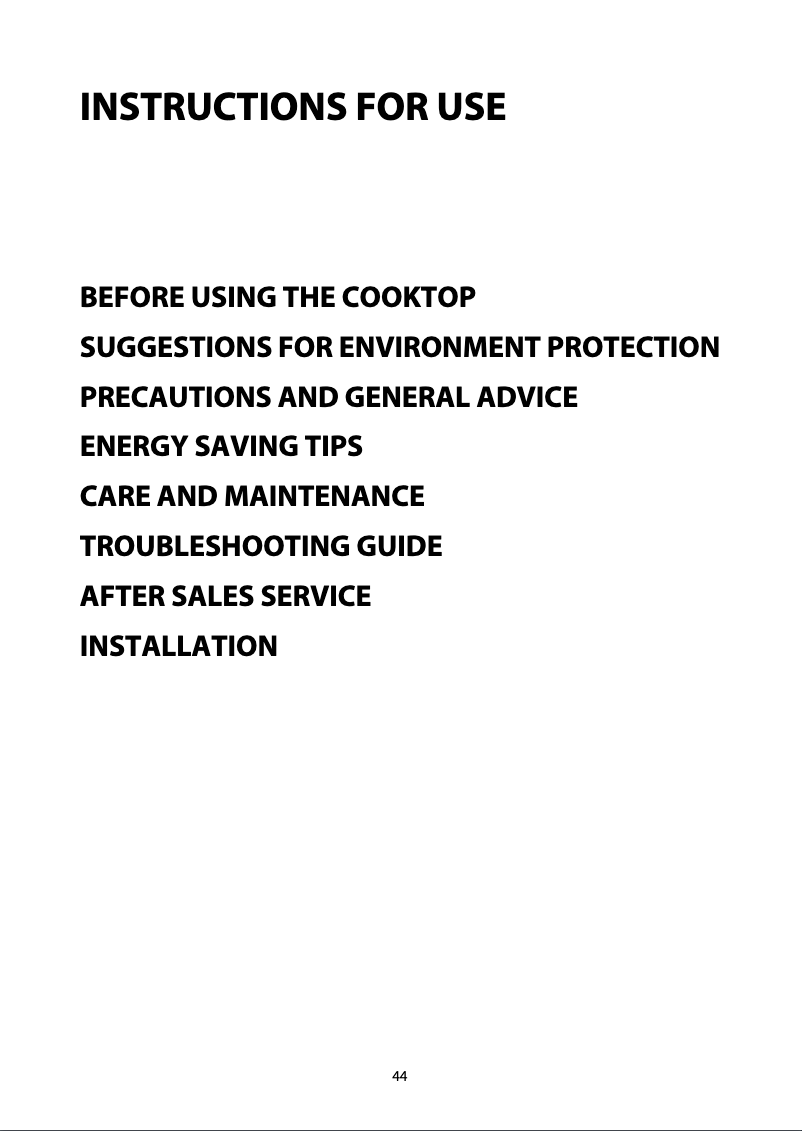 Página 1 del manual Manual de instrucciones Whirlpool AKM 330 IX