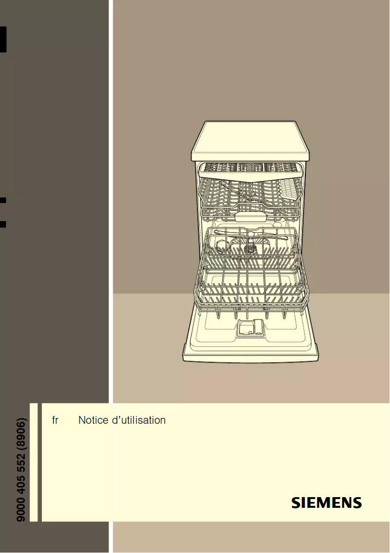 Image de la première page du manuel de l'appareil SN26M280FR