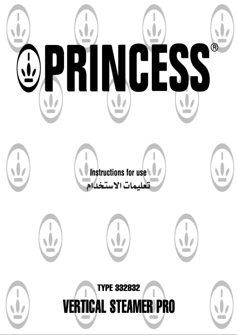 Page 1 of the manual User Manual Princess 332832