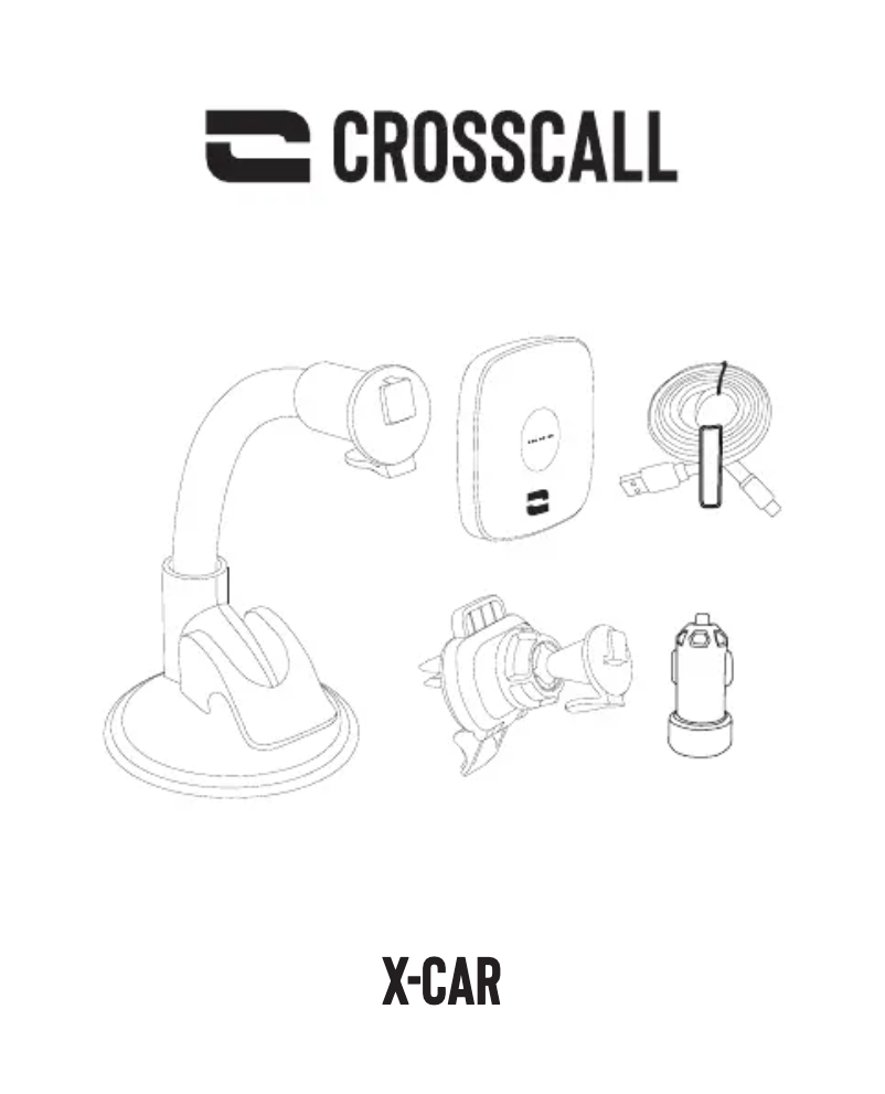 Page 1 of the manual User Manual Crosscall X-CAR
