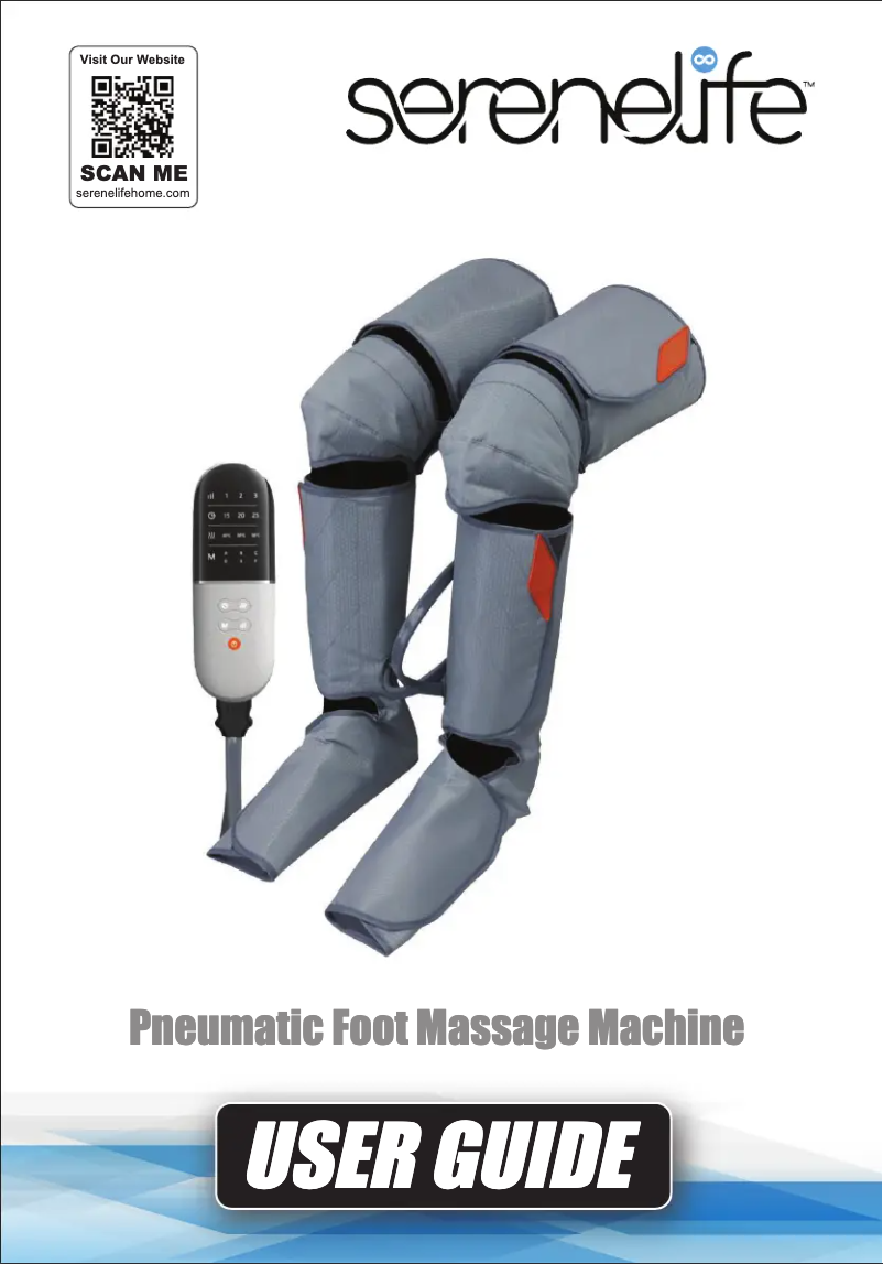 Page 1 de la notice Manuel utilisateur SereneLife SLLGMSGR41GY