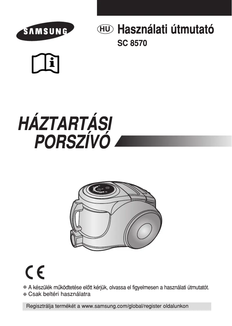 Página 1 del manual Manual de usuario Samsung SC8570