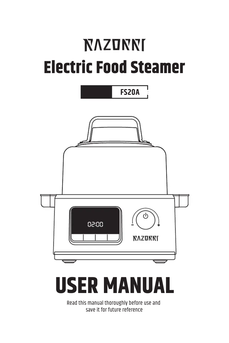 Page 1 de la notice Manuel utilisateur Razorri FS20A