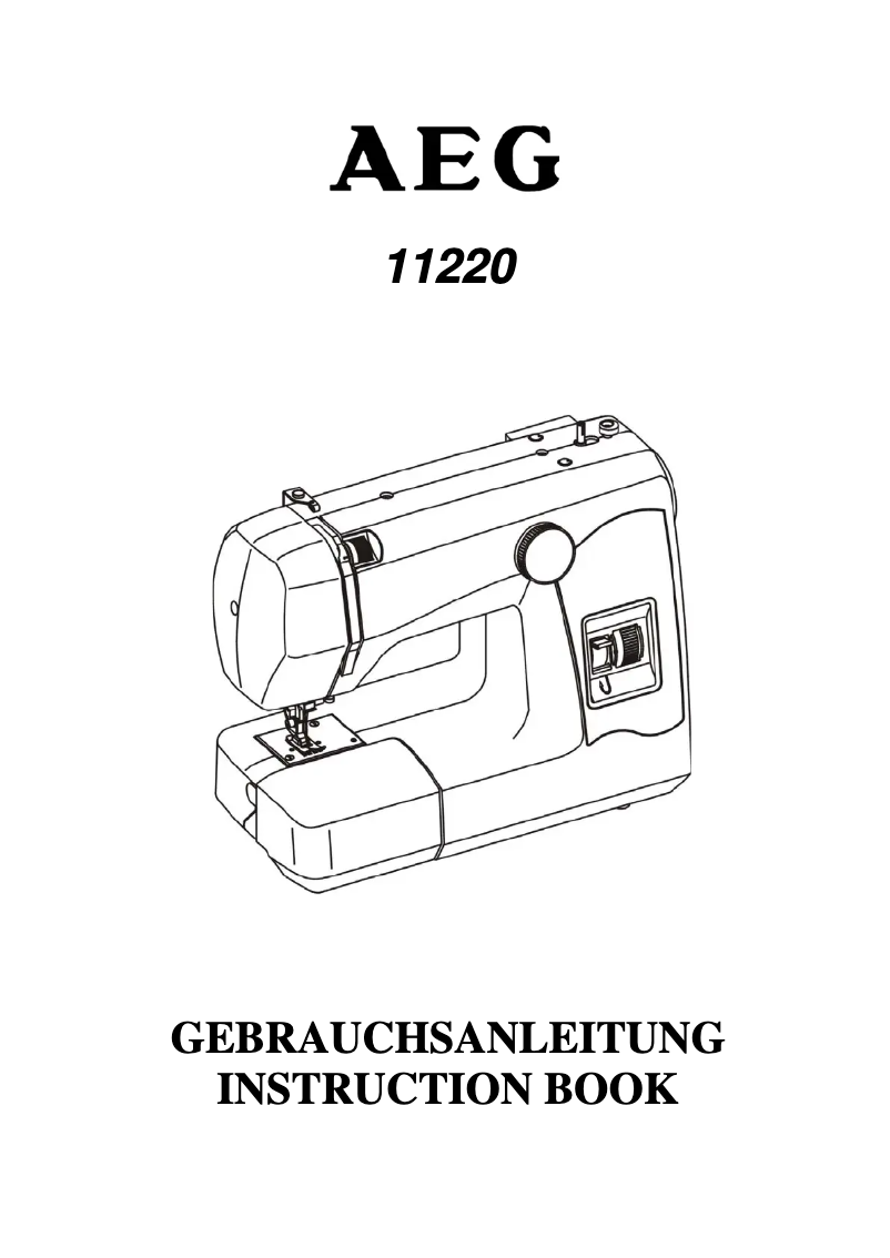 Page 1 de la notice Manuel utilisateur AEG 11220